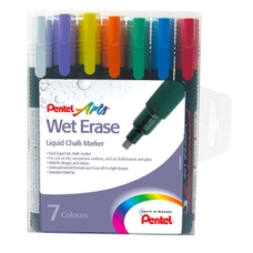 Pentel Chalk Markers - Pack of 7